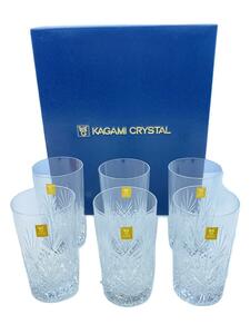 KAGAMI CRYSTAL◆カット切子/タンブラーセット/6点グラスセット/グラス/6点セット/CLR