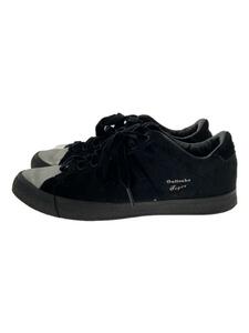 Onitsuka Tiger◆ローカットスニーカー/24cm/BLK/ベロア/D7F3M