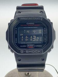 CASIO◆クォーツ腕時計・G-SHOCK/デジタル/ラバー/BLK/BLK