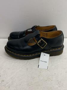 Dr.Martens◆シューズ/UK4/BLK/CK 04 T