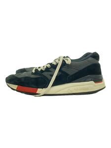 NEW BALANCE◆M998/ブラック/Made in USA/26cm/BLK/スウェード