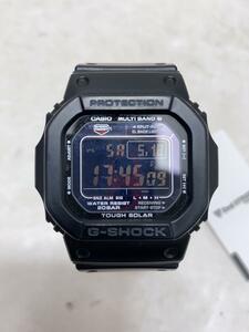 CASIO◆ソーラー腕時計/デジタル/ラバー/BLK/BLK/GW-M5610