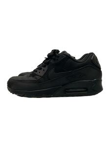 NIKE◆AIR MAX 90 ESSENTIAL/エアマックスエッセンシャル/ブラック/537384-090/27cm/BLK