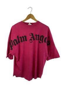 Palm Angels◆FRONT LOGO OVER TEE/XS/コットン/PNK/PMAA002R20413001