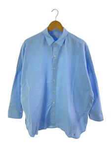 Plage◆24SS/Soft Oxford Long シャツ/コットン/BLU/24050922107010