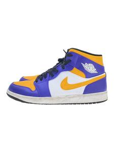 NIKE◆AIR JORDAN 1 MID_エア ジョーダン 1 ミッド/28.5cm/PUP//