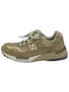 NEW BALANCE◆M992/TAN/カーキ/Made in USA/26cm/KHK//