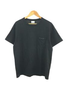 Columbia◆Tシャツ/XL/コットン/BLK/無地/PM0230//