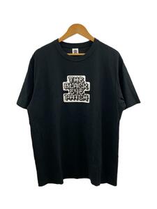 THE BLACK EYE PATCH◆KANJI LABEL TEE/23SS/Tシャツ/XL/コットン/BLK/プリント//