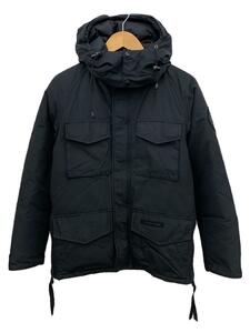 CANADA GOOSE◆ダウンジャケット/S/コットン/BLK/無地/4076JMB