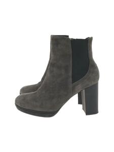 GAIA BARDELLI/ side-gore boots /37.5/GRY//