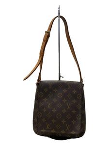 LOUIS VUITTON◆ミュゼット・サルサ_モノグラム・キャンバス_ショートショルダー_BRW/PVC/BRW//