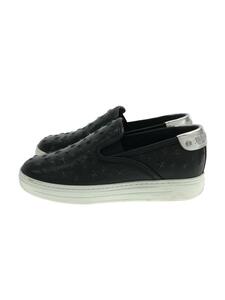 JIMMY CHOO◆ローカットスニーカー/36/BLK/レザー