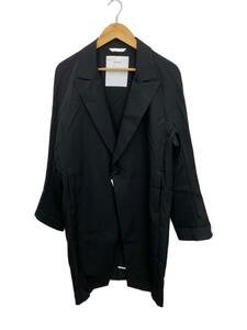 OVERCOAT/コート/FREE/ウール/BLK/S21C01PT-NKHT//