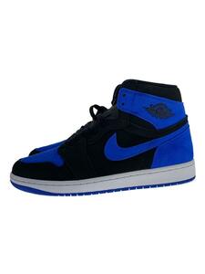 NIKE◆AIR JORDAN 1 RETRO HIGH OG_エアジョーダン1 レトロ ハイ OG/27cm/BLU//