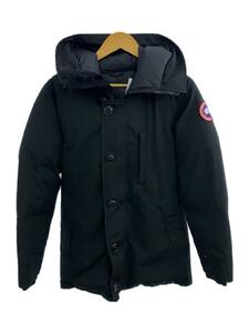 CANADA GOOSE◆JASPER/ダウンジャケット/S/ポリエステル/BLK/3438JM/ファー欠品