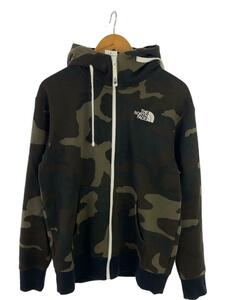 THE NORTH FACE◆Novelty Rearview FullZip Hoodie/パーカー/M/コットン/カモフラ/NT11957