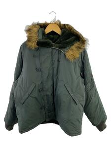 ALPHA INDUSTRIES◆ジャケット/L/ナイロン/KHK/無地/20039-76