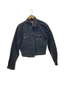 Levi’s◆80s/89年製/ブラックデニムジャケット/Gジャン/M/コットン/BLK/71163 02