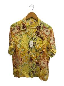 SUN SURF◆RAYON S/S ROYAL FLOWER/アロハシャツ/M/レーヨン/イエロー/総柄/菊/花/SS32714