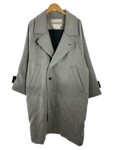 VOAAOV◆SOFT WOOL BEAVER LONG COAT/コート/1/ウール/GRY/VOCO-E81