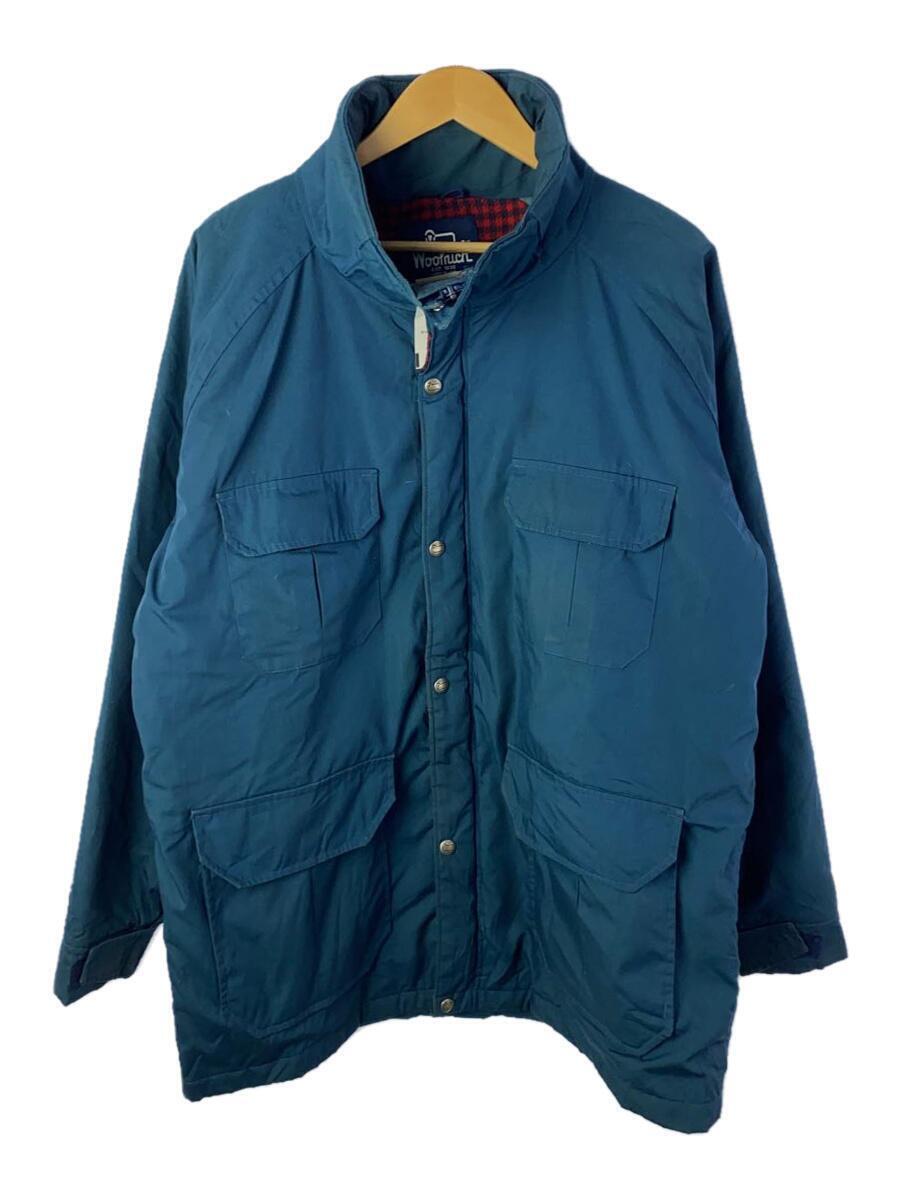 Woolrich◆ジャケット/-/ナイロン/BLU