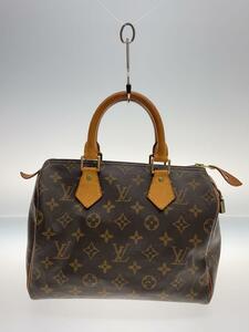 LOUIS VUITTON◆1)スピーディ25_モノグラム・キャンバス_BRW/PVC/BRW