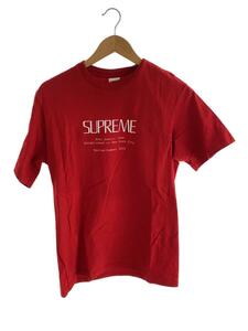 Supreme◆20SS Anno Domini Tee/Tシャツ/S/コットン/RED//