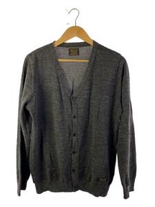 NEIGHBORHOOD◆BASIC KNIT/AW-CARDIGAN.LS/カーディガン(薄手)/L/アクリル/GRY//