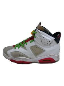 NIKE◆AIR JORDAN 6 RETRO_エアジョーダン6 レトロ/28.5cm/WHT//