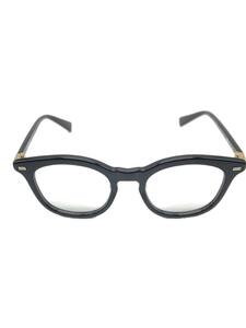 金子眼鏡◆メガネ/ウェリントン/プラスチック/BLK/CLR/メンズ/50□21-139