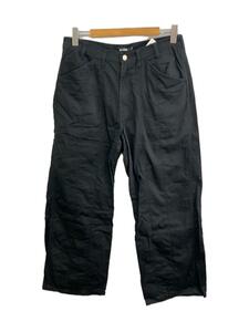 X-LARGE◆PANELED WIDE CHINO PANTS/ボトム/34/コットン/BLK/101241031010