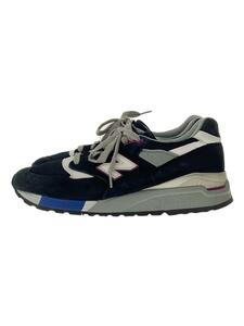 NEW BALANCE◆M998//ブラック/26.5cm/BLK