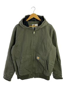 Carhartt◆WASHED DUCK INSULATED ACTIVE JACKET/M/コットン/KHK/104050-MOS