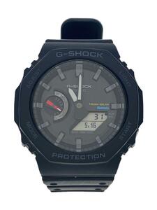 CASIO◆ソーラー腕時計_G-SHOCK/デジタル/ラバー/BLK/BLK