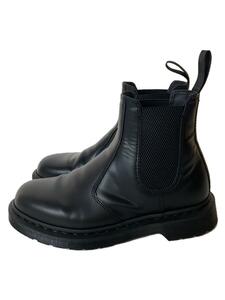 Dr.Martens◆CHELSEA BOOTS MONO/サイドゴア/UK7/BLK/レザー/2976