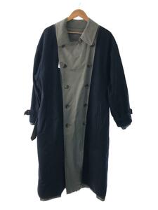 YOKE◆20AW/REVERSIBLE TRANCH COAT YK20AW0142C/トレンチコート/3/ウール/グレー//