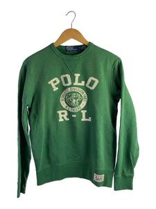 POLO RALPH LAUREN◆スウェット/XS/コットン/GRN/無地