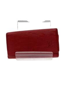 LOUIS VUITTON◆ミュルティクレ4_エピ_RED/-/RED/レディース