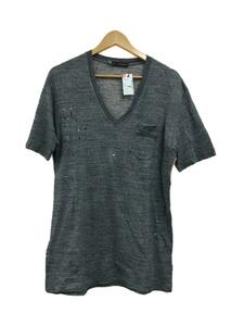 DSQUARED2◆Tシャツ/L/コットン/グレー/無地/S71GD0059/ディースクエアード