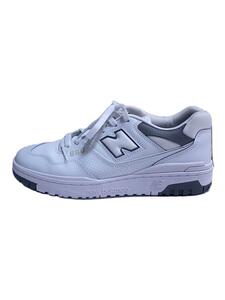 NEW BALANCE◆BB550/ホワイト/28cm/WHT