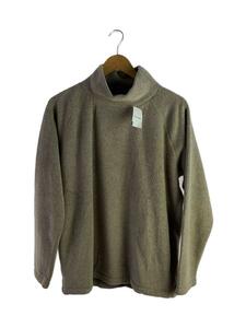 gold◆FLEECE HIGH NECK SWEAT SHIRT/スウェット/S/ポリエステル/GRY/GL67716