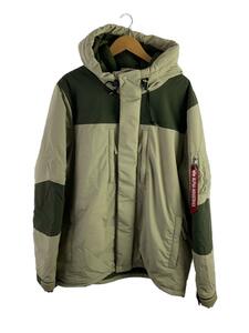 ALPHA INDUSTRIES◆ジャケット/XL/ナイロン/BEG/無地/TA0645-251