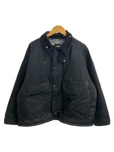 Barbour◆×YOKE×JS/CONNECTED SPAY/ハンディングジャケット/4/コットン/BLK/232MCAS1