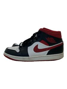 NIKE◆AIR JORDAN 1 MID_エアジョーダン 1 ミッド/28.5cm/WHT