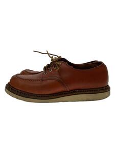 RED WING◆ドレスシューズ/27cm/BRW/レザー/WORK OXFORD/紐劣化