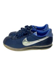 NIKE◆CORTEZ PREMIUM RUNNING MAN PACK/ローカットスニーカー/US9.5/NVY