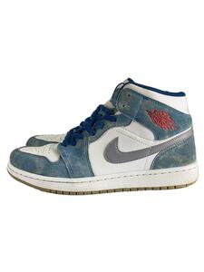 NIKE◆AIR JORDAN 1 MID SE_エア ジョーダン 1 ミッド SE/26cm/ブルー/DN3706-40