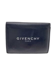 GIVENCHY◆ロゴ コンパクトウォレット/BLK