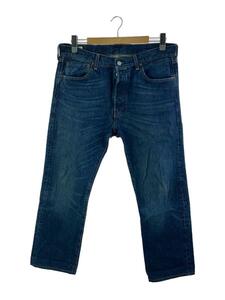 Levi’s◆ボトム/34/コットン/インディゴ/PREMIUM/BIG E/USA製/501/ボタン裏5115